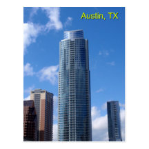 Blue Sky Scrapers Post Cards