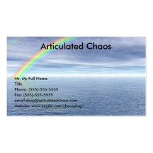 Blue Sky with Rainbow Business Card