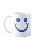 BLUE SMILEY FACE MUGS