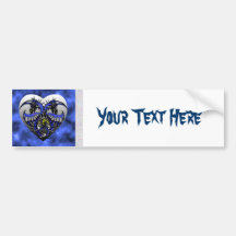 Blue Smoke Dragonheart Bumper Sticker
