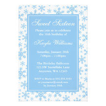 winter wonderland sweet 16 invitations. winter wonderland sweet 16 invitations.