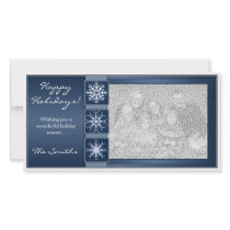 Blue Snowflake Holidays