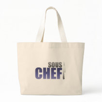 Blue Sous Chef Tote Bag