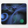Blue Space Mouse Pad
