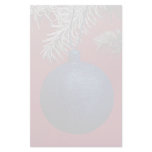 Blue sparkle Christmas ball Stationery