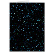 Blue Speckled Greeting Card cards