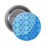 Blue Speckles Button