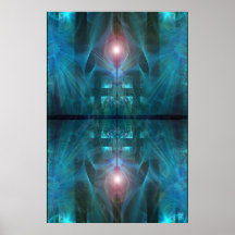 blue spider posters