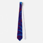 Blue Spiral Custom Ties