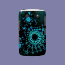 Blue Spirals Fractal casemate cases