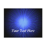 Blue Spirit Circles Postcard