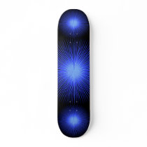 Blue Spirit Circles skateboard