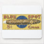 Blue Spot Cigar - distressed Mousepad