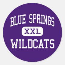 Blue Springs - Wildcats - High - Blue Springs Stickers