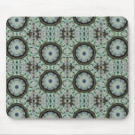 blue stained glass repeats mousepads