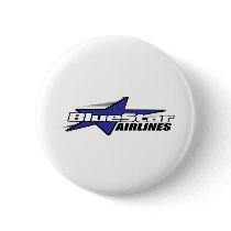 Blue Star Airlines Pinback Button