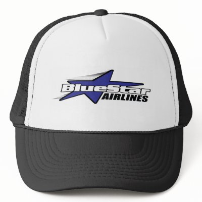 Blue Star Airlines Mesh Hat by bluestarairlines