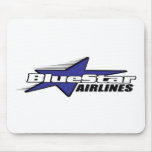 Blue Star Airlines mousepads