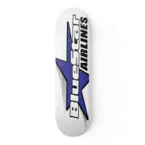 Blue Star Airlines Skateboard