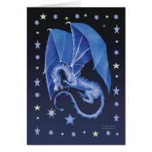 Blue Star Dragon Cards