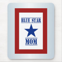 Blue Star Mom Military Mousepad