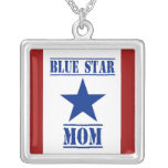 Blue Star Mom Military Pendant