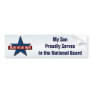 Blue Star Mom -  Son in National Guard Bumper Stickers