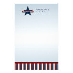 Blue Star Mom Stationery