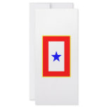 Blue Star Mother Customized Rack Card