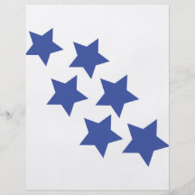 blue star rain icon flyers
