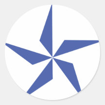 blue star symbol stickers