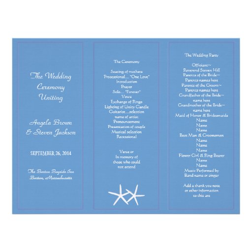 folded program template