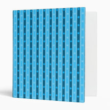 Blue Stars And Stripes 1" Binder