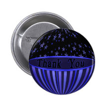 Blue Stars and Stripes Thank You Pins
