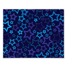 Blue Stars Photograph