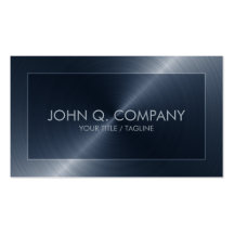 Blue Steel Look Business Card