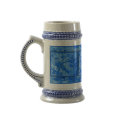 Blue stein bird mugs