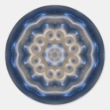 Blue sticker