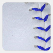 Blue Stitches Baseball / Softball Sticker