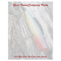 Blue Streak Tackle Co Vintage Lure Letterhead