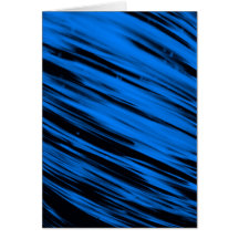 Blue Streaks Greeting Cards