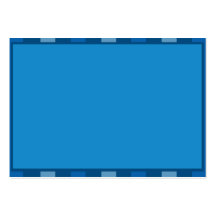 Blue Stripes Blank Business Cards