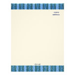 blue stripes letterhead letterhead