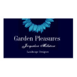 Blue Sunflower Business Card Templates