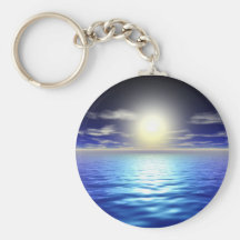 Blue Sunrise Keychains