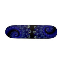 Blue Swirl Hurricane Skateboard