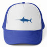 Blue Swordfish Trucker Hat
