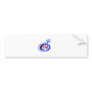 Blue Symbol Male RN Bumper Sticker