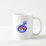 Blue Symbol Male RN Coffee Mug