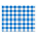 blue table cloth custom invite